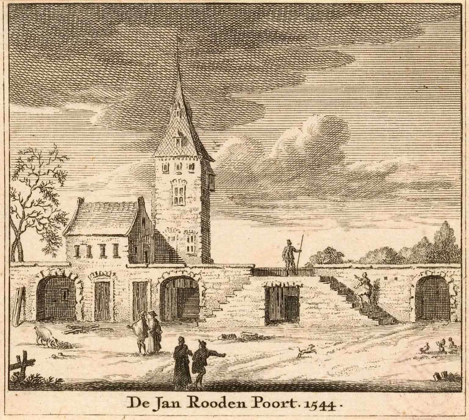 Jan Roodenpoort, Amsterdam, in 1544