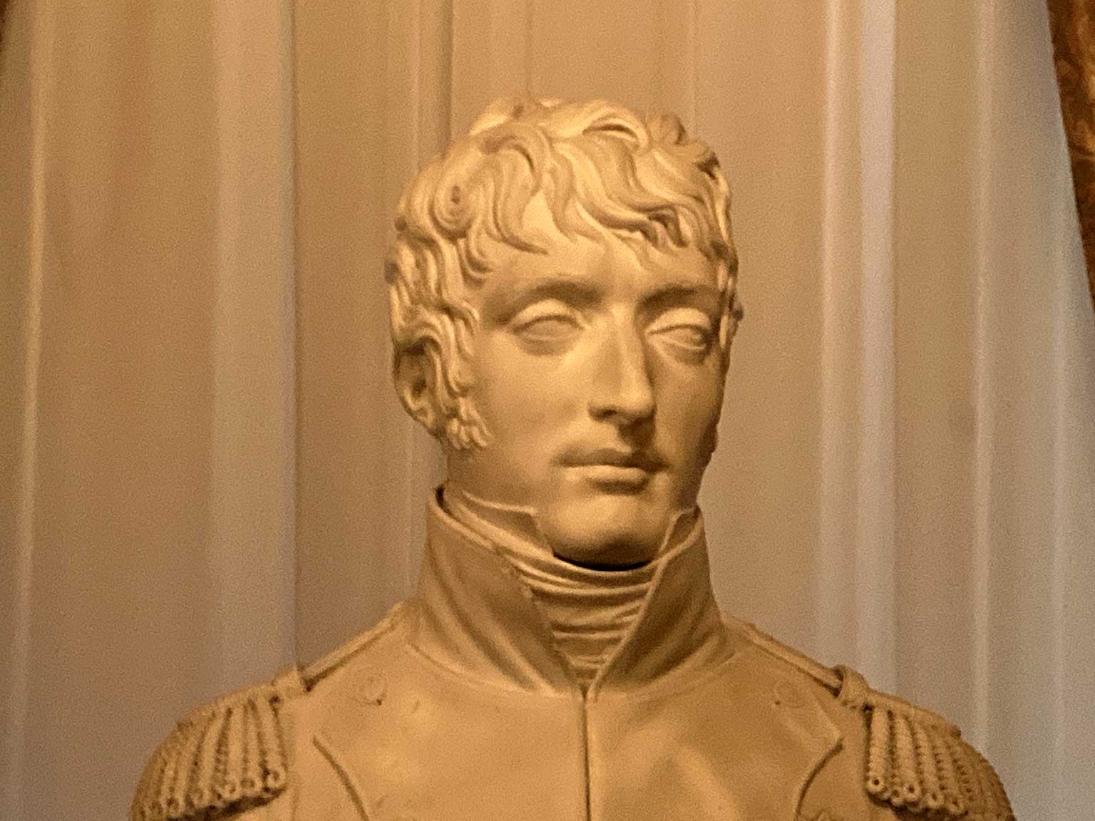 Bust of Louis Napoleon, King of Holland, by P. Cartellier from 1806