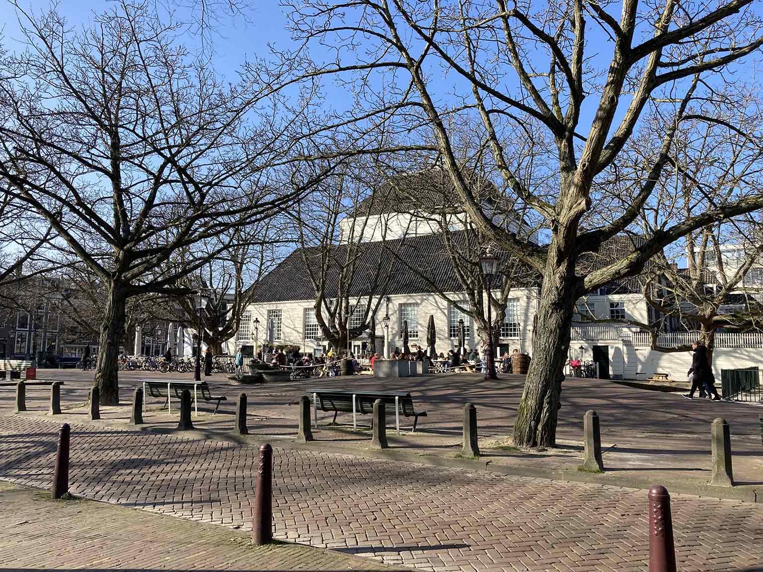 Amstelkerk seen from the Prinsengracht side, Amsterdam