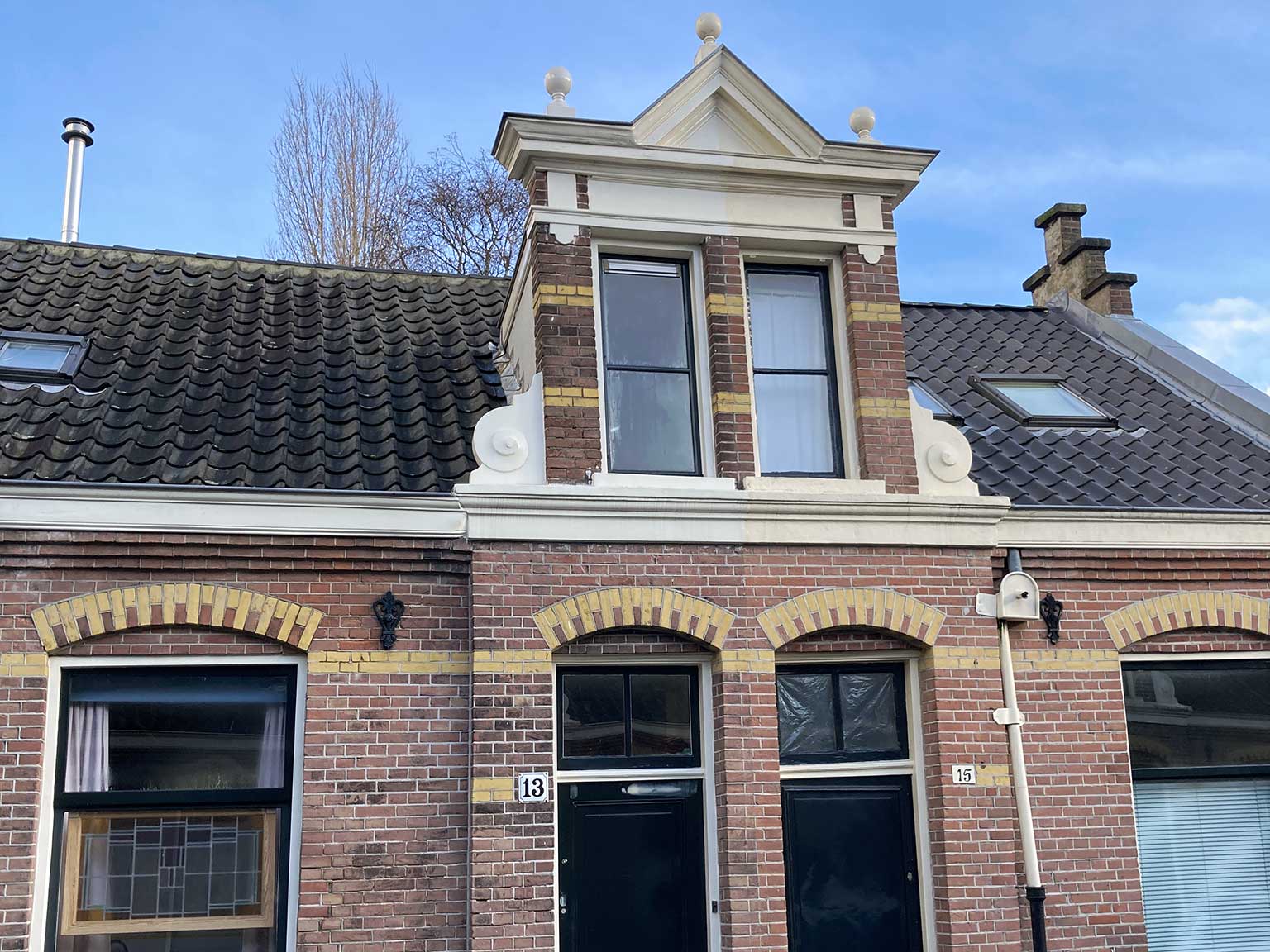 Diamantstraat 13-15, Amsterdam, working-class houses from 1891