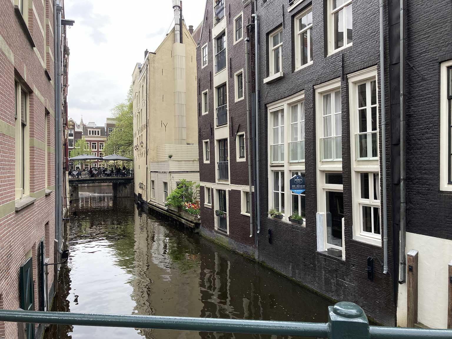 Beulingsloot, Amsterdam, gezien naar het Singel