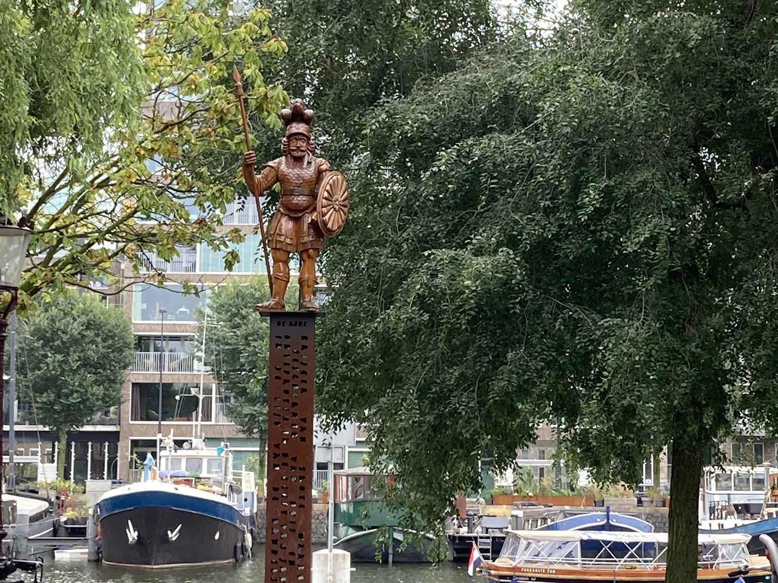 De Reus van Bickerseiland op de Hollandse Tuin, Amsterdam
