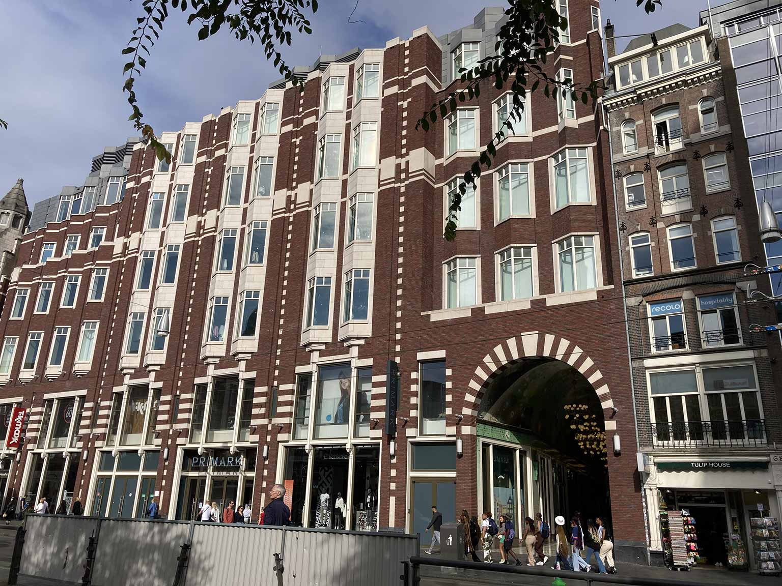 Damrak 70-79, Amsterdam, renovated in 2016, now clothing retailer Primark