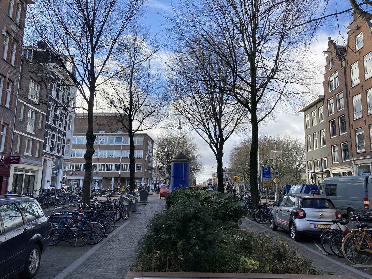 Elandsgracht, Amsterdam, seen in southwestern direction towards Marnixstraat