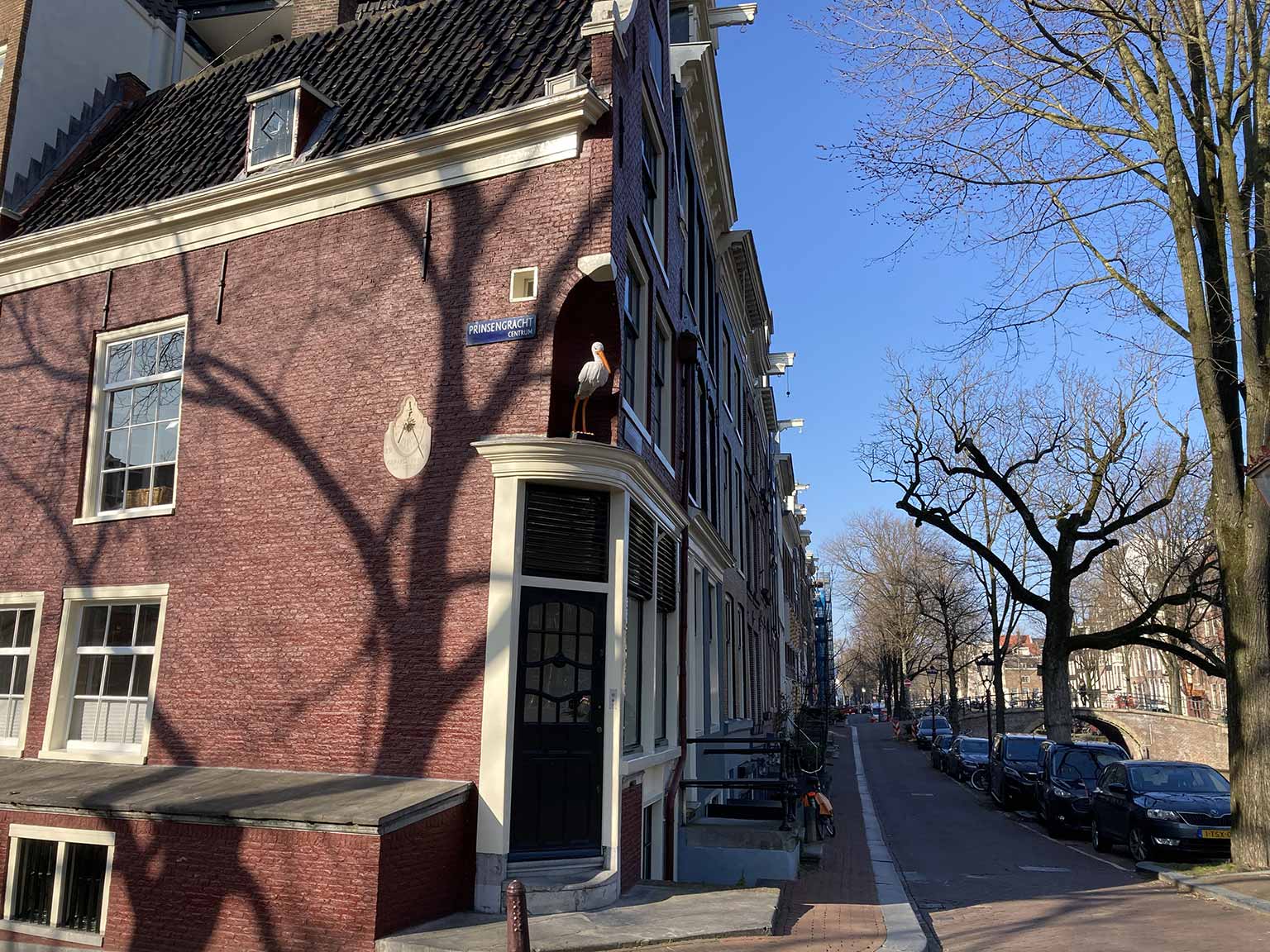Huis met de Ooievaar, Reguliersgracht 92, Amsterdam