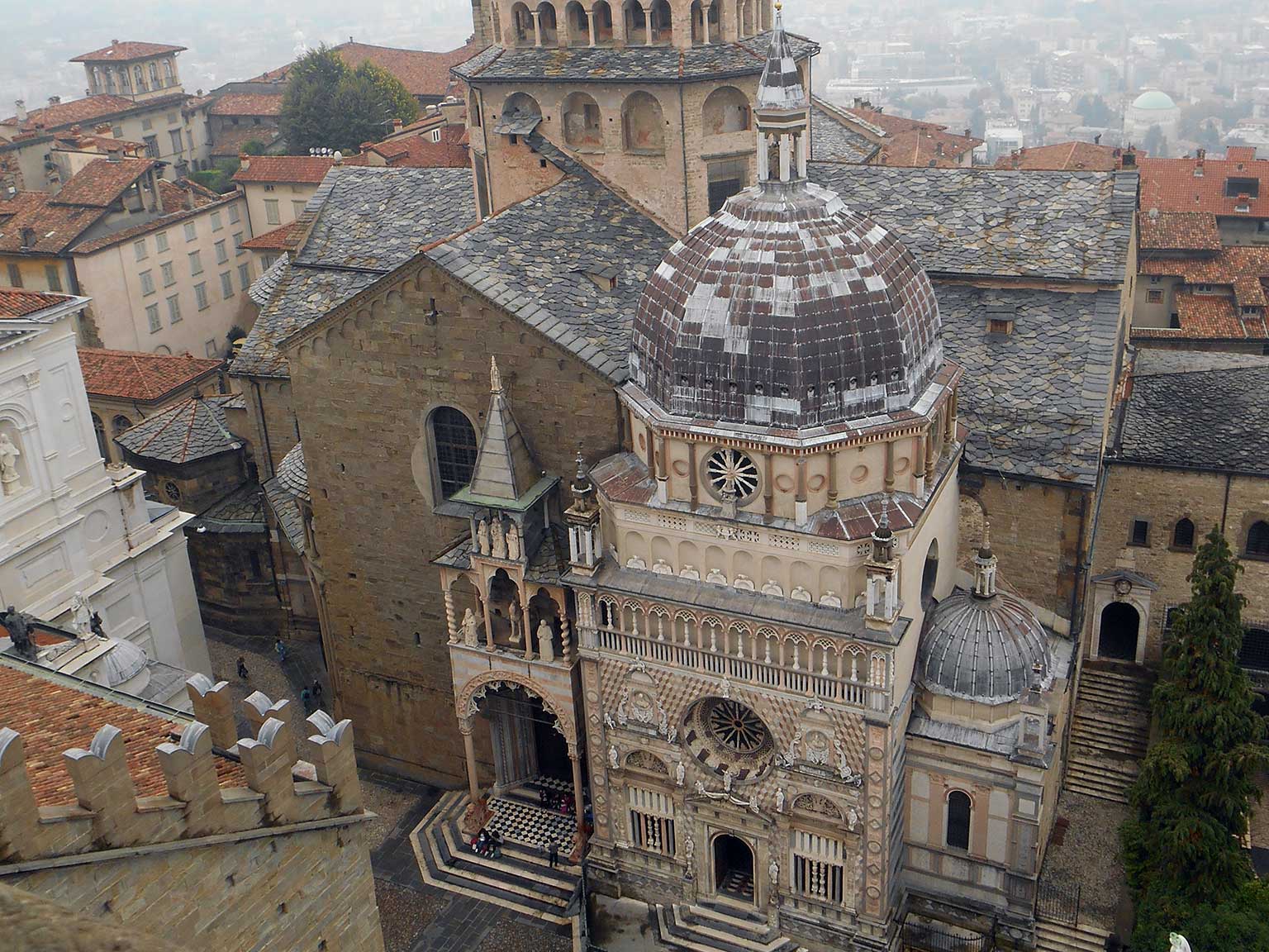 Basiliek van Santa Maria Maggiore in Bergamo, Italië