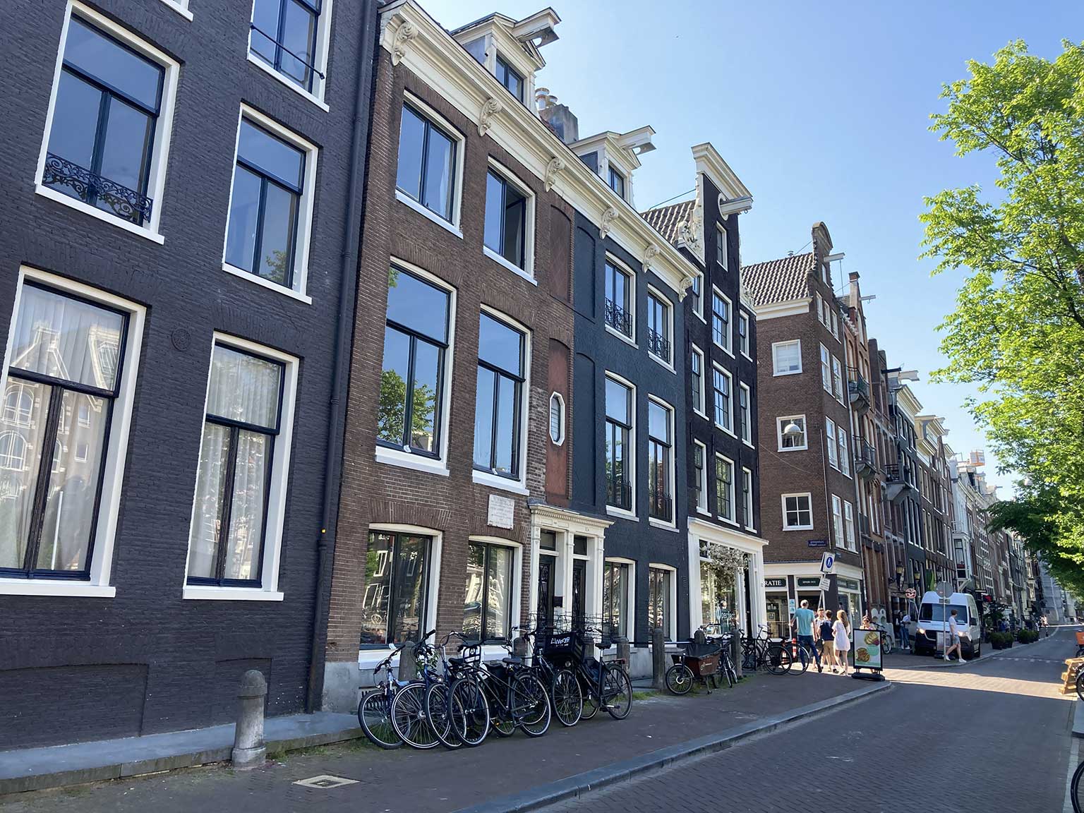 Prinsengracht, Amsterdam, with Locatelli's house at number 506