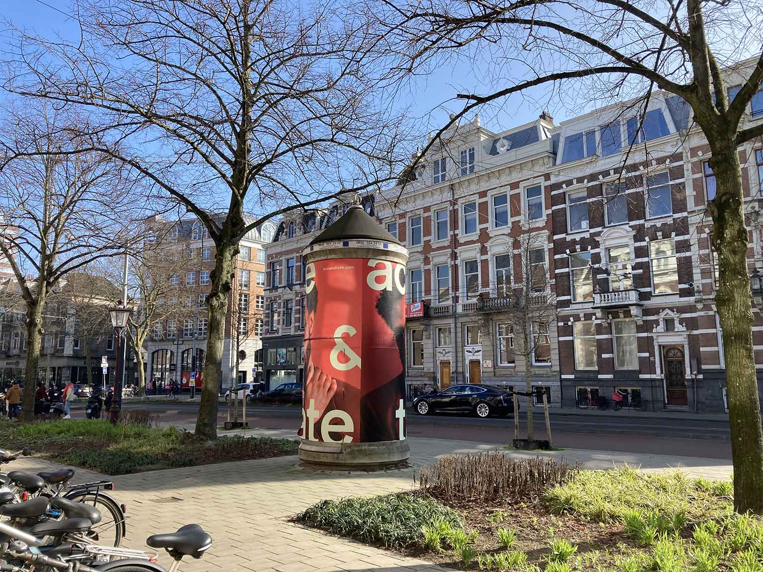 Weteringschans with pepper shaker, Amsterdam