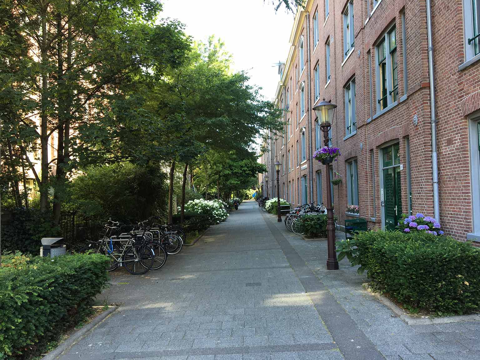 Eerste Breeuwersstraat between Planciusstraat and Houtmankade