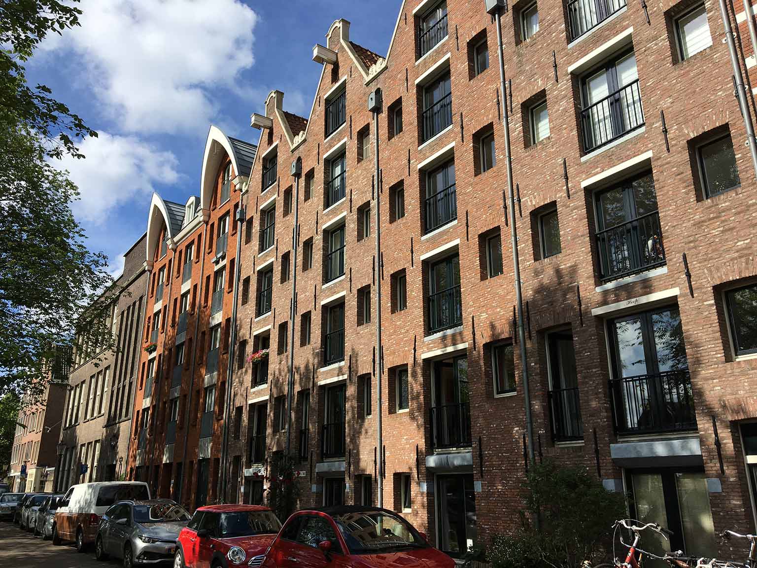 Vroegere pakhuizen aan de Nieuwe Teertuinen, Amsterdam