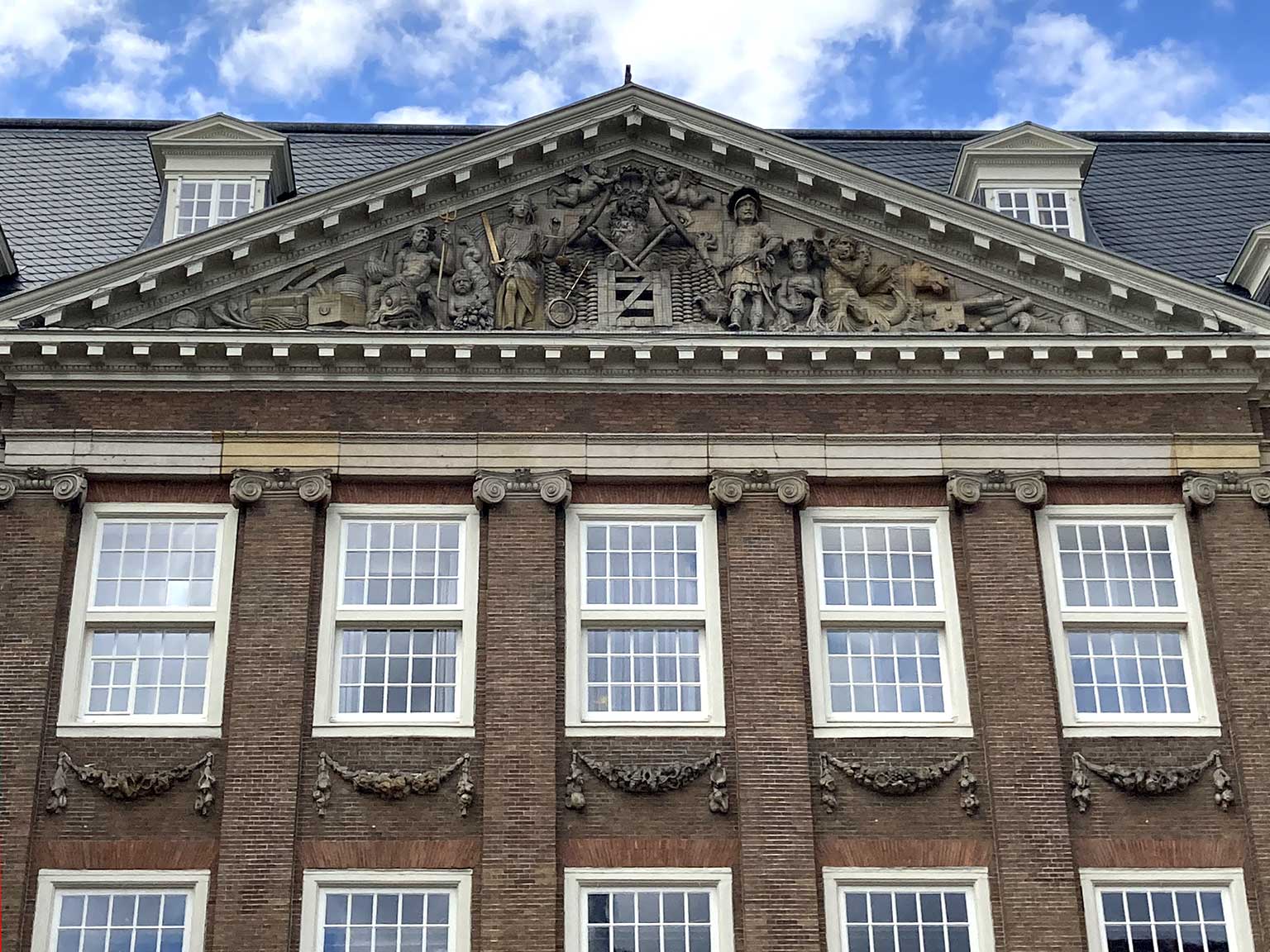 The courtyard of the Prinsenhof (The Grand), Amsterdam