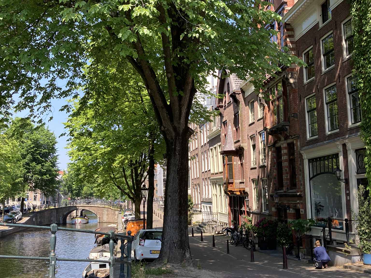 Reguliersgracht, Amsterdam, kijkend richting Keizersgracht