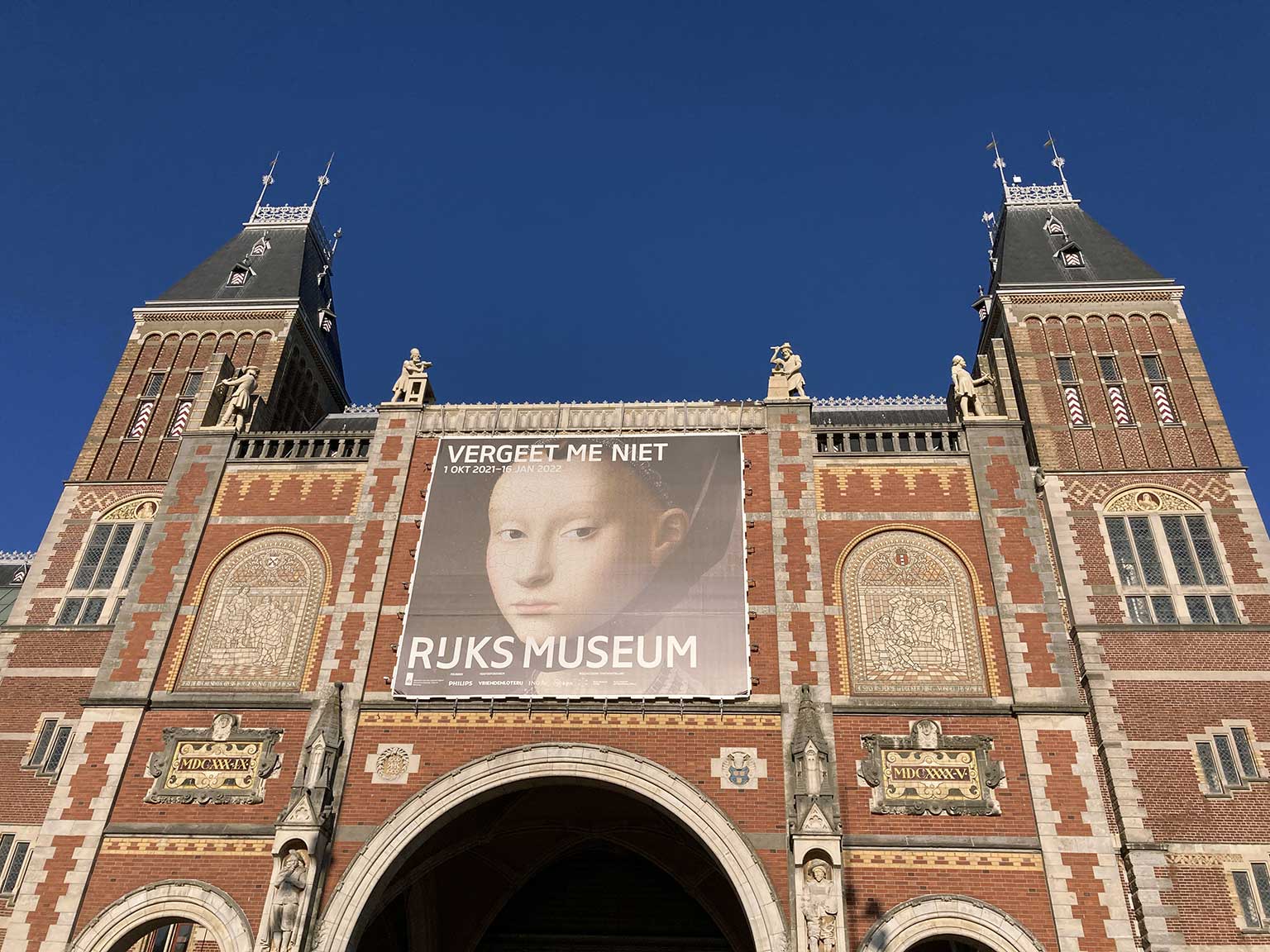 De zuidkant van het Rijksmuseum, Amsterdam