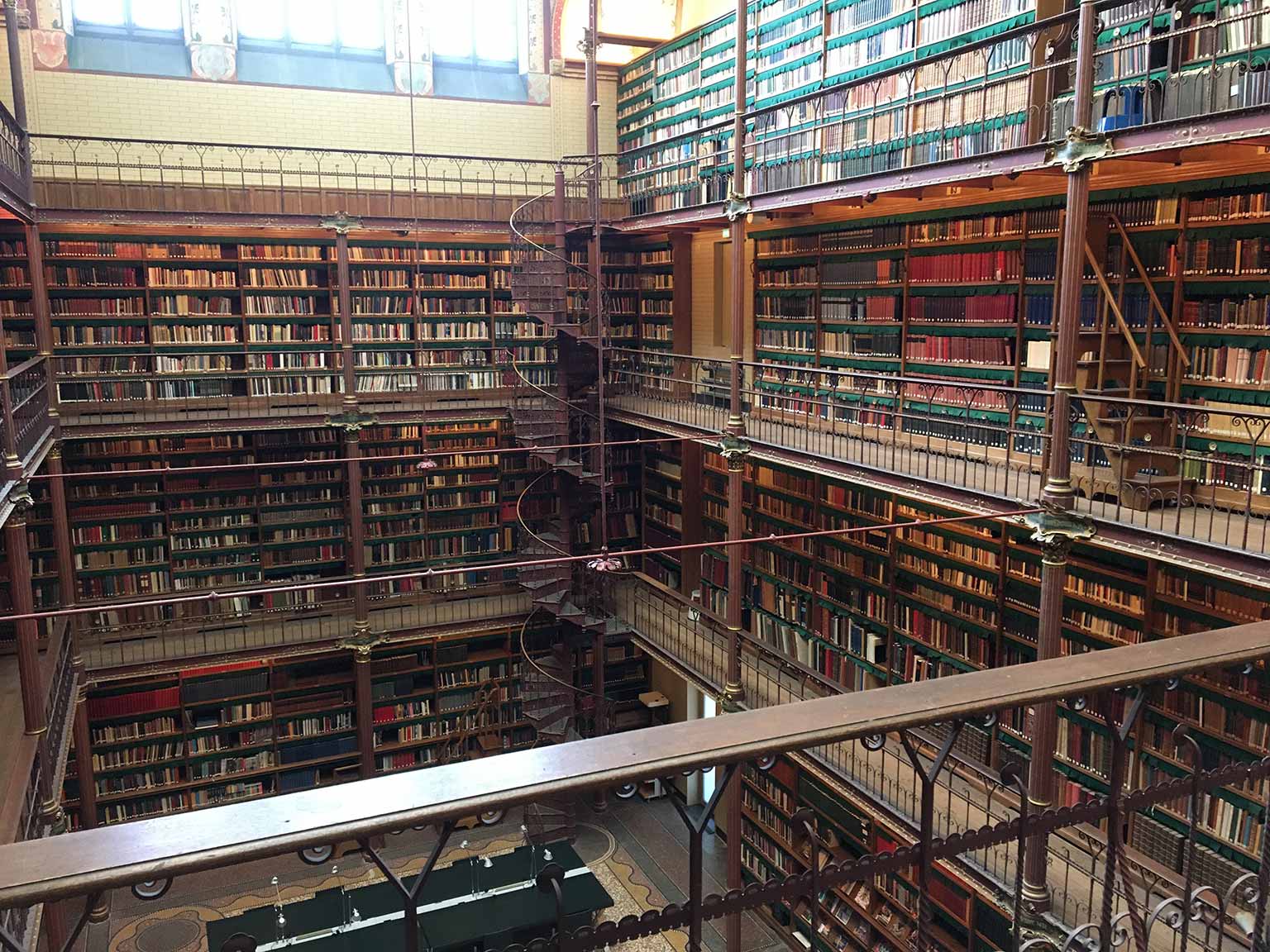 The Cuypers Library in the Rijksmuseum, Amsterdam