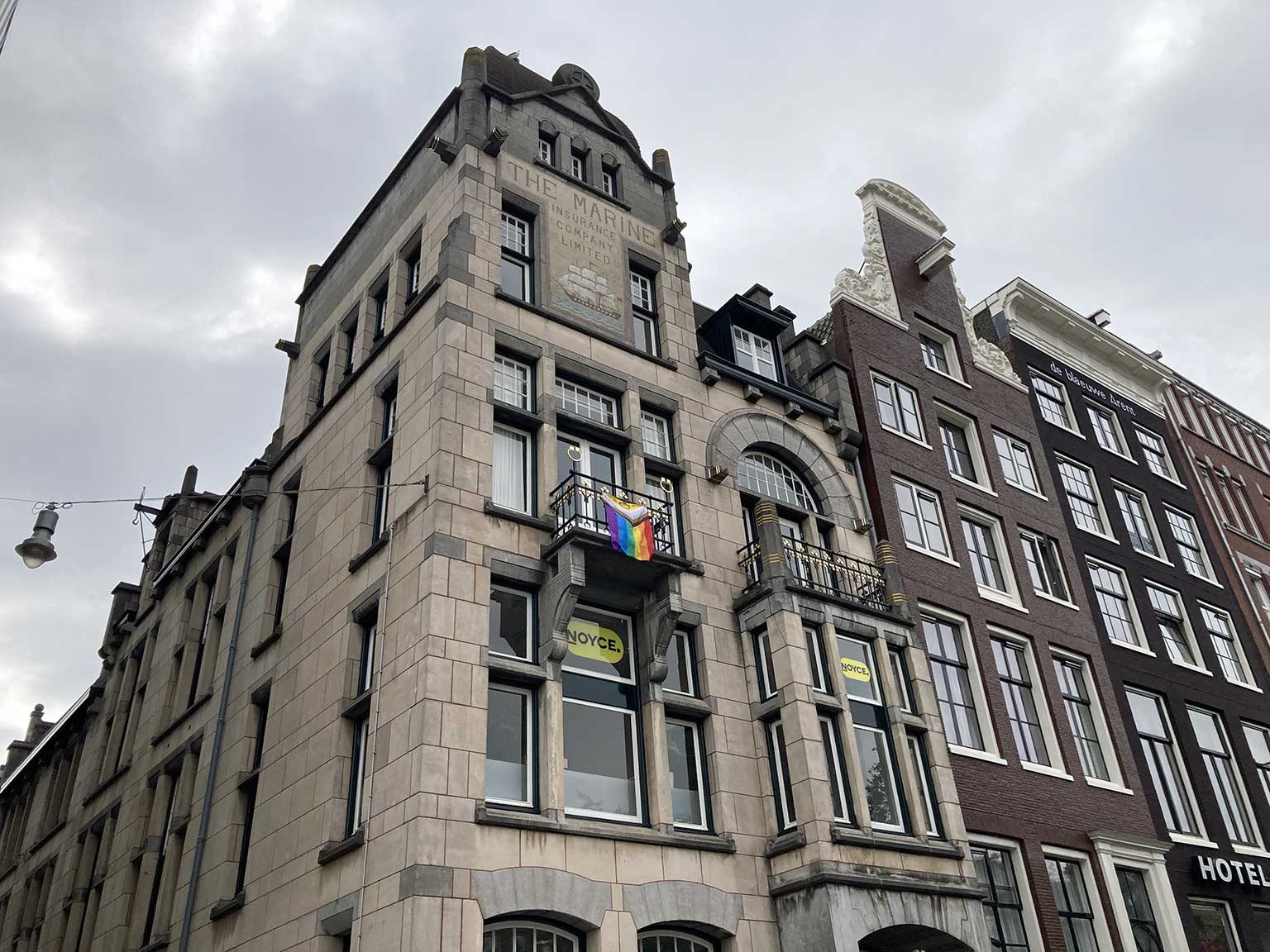 Marine Insurance Company building at Rokin 69, Amsterdam