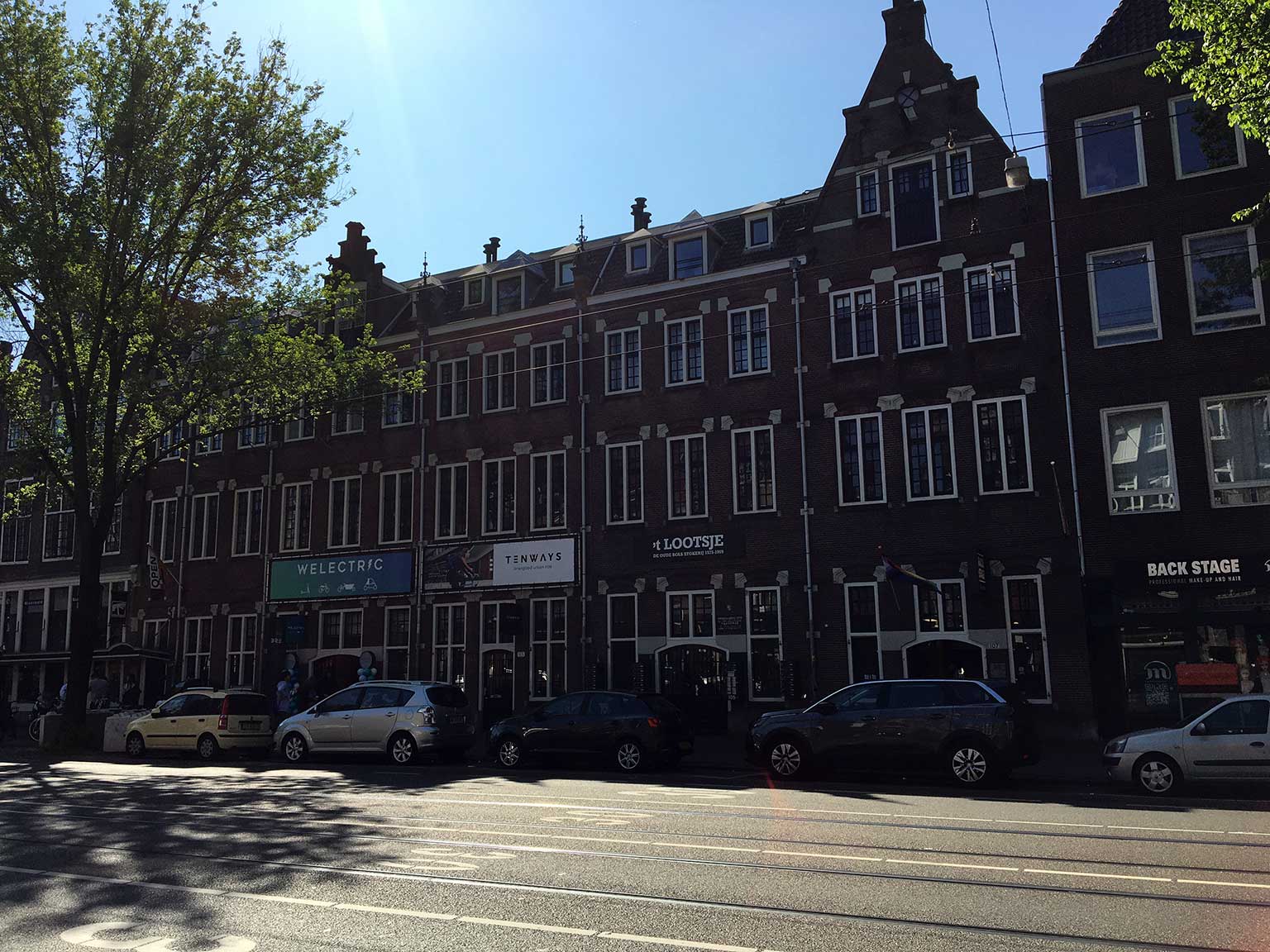 Rozengracht 99-111, Amsterdam, in 2023, winkel en studio's