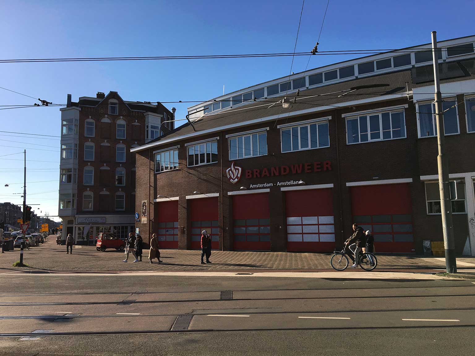Fire station Hendrik, Rozengracht corner Marnixstraat, Amsterdam