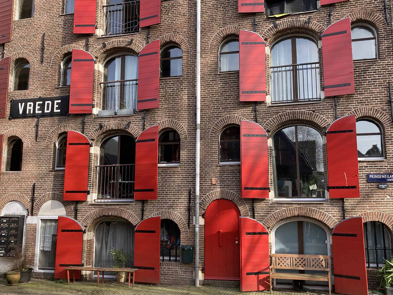 Former warehouses on Prinseneiland, Amsterdam