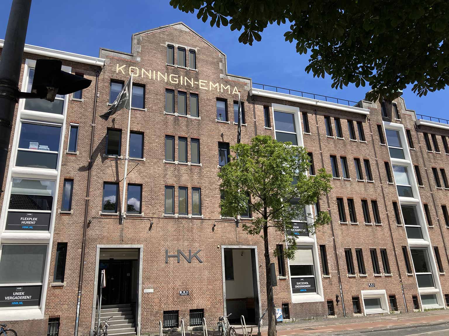 Former Koningin Emma warehouse on Van Diemenstraat, Amsterdam