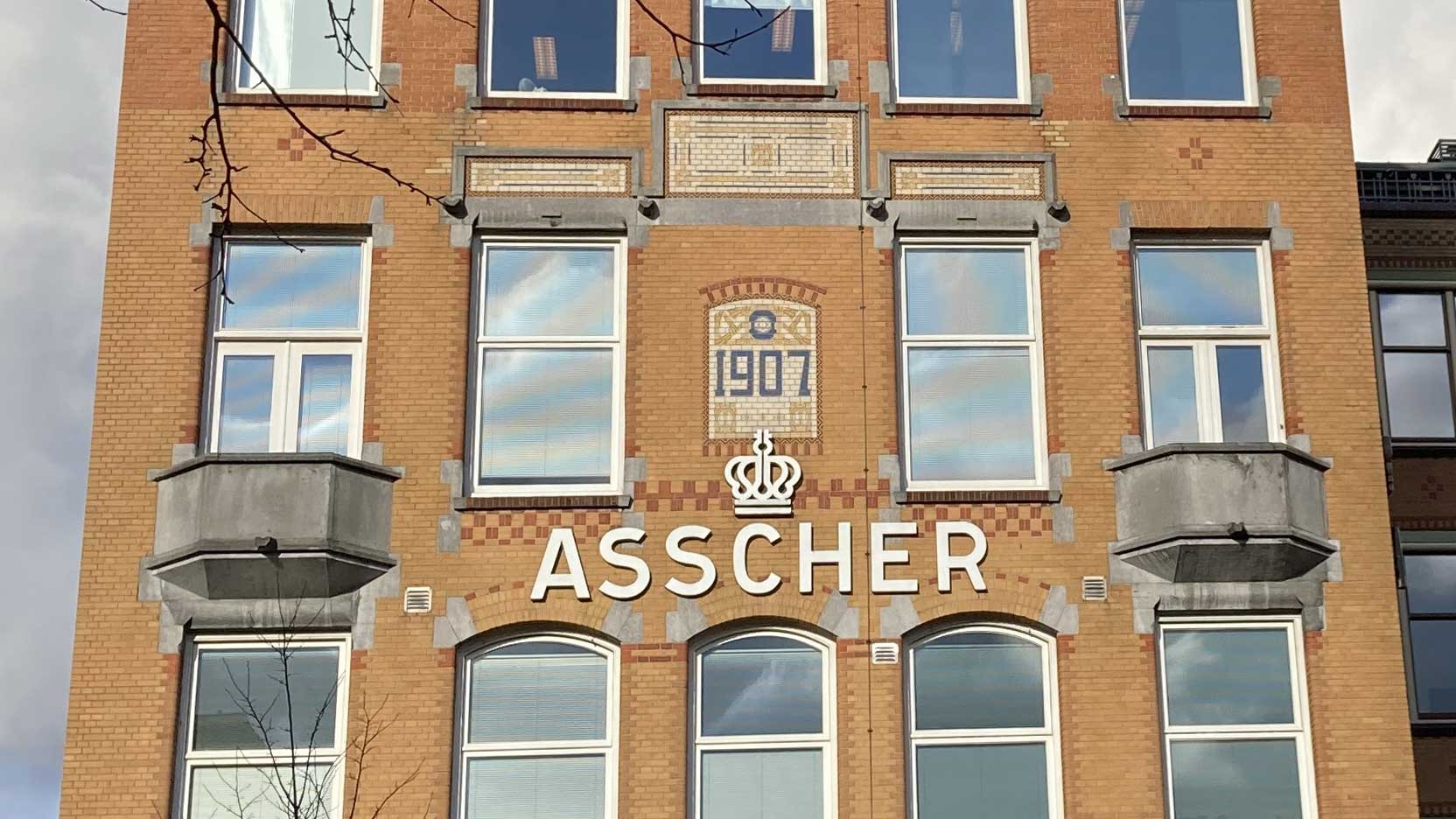 Diamond polishing factory Asscher, Amsterdam