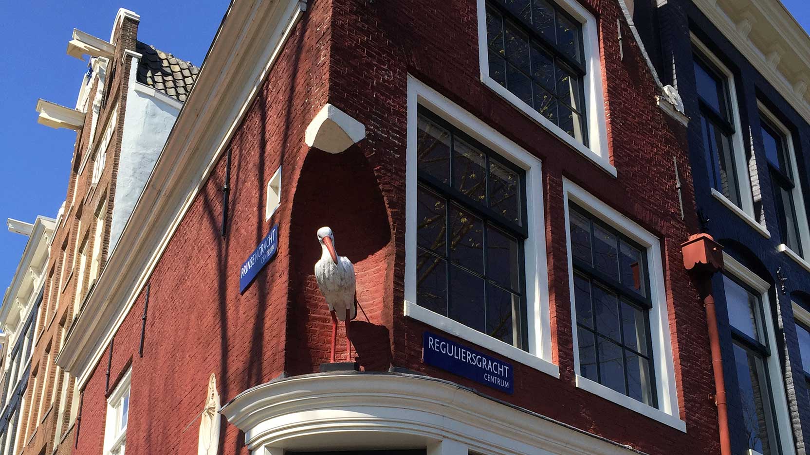 House with the Stork, Reguliersgracht, Amsterdam