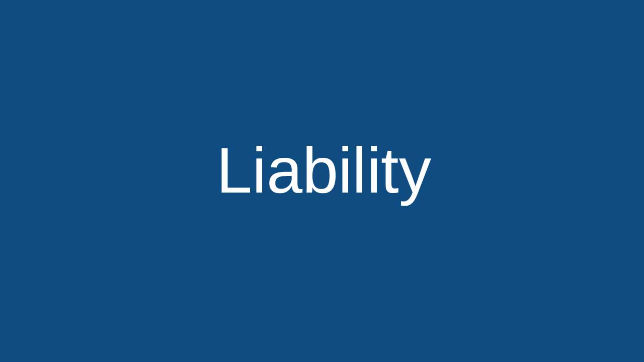 Info - Liability