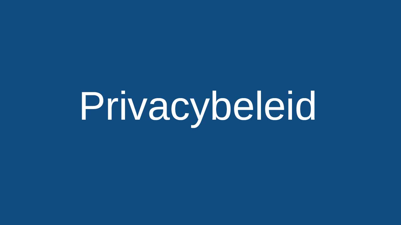 Info - Privacybeleid