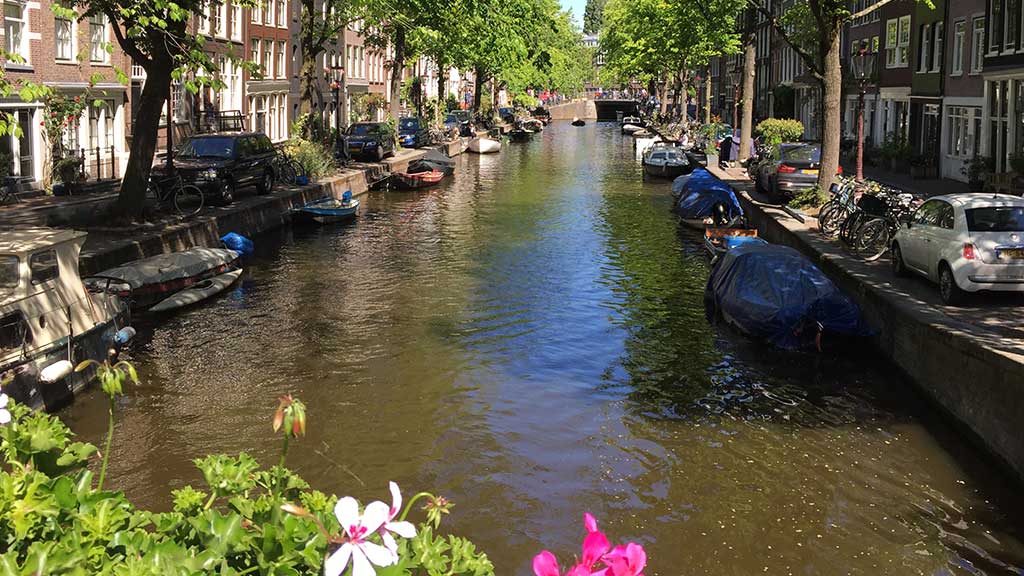 Egelantiersgracht in the Jordaan, Amsterdam