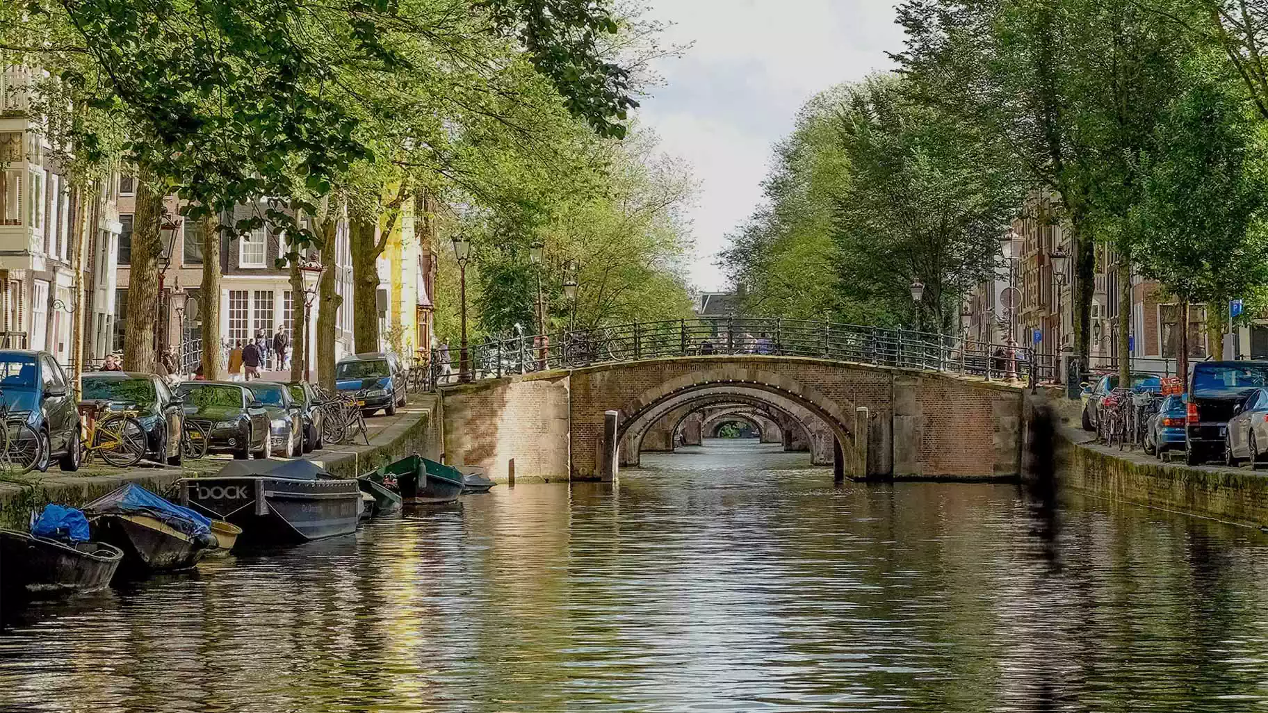 Reguliersgracht, seven bridges, Amsterdam