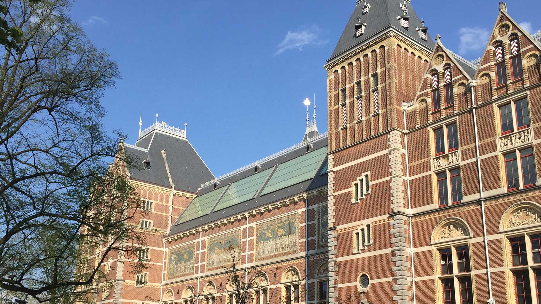 Rijksmuseum, facade, Amsterdam